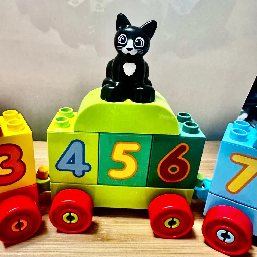 Lego 10847 DUPLO My First Number Train Colorful Number Train Set with Figures